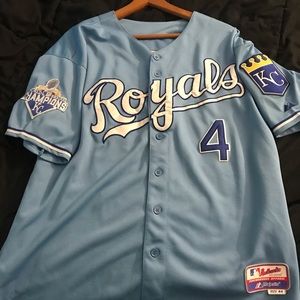 Alex Gordon World Series Royals Jersey